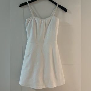 White alo yoga tennis dress